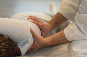 Detail Strech Seite Shiatsu