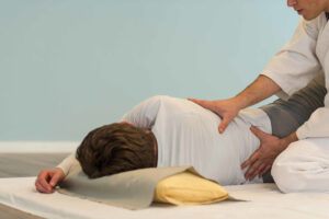Seitenlage Shiatsu